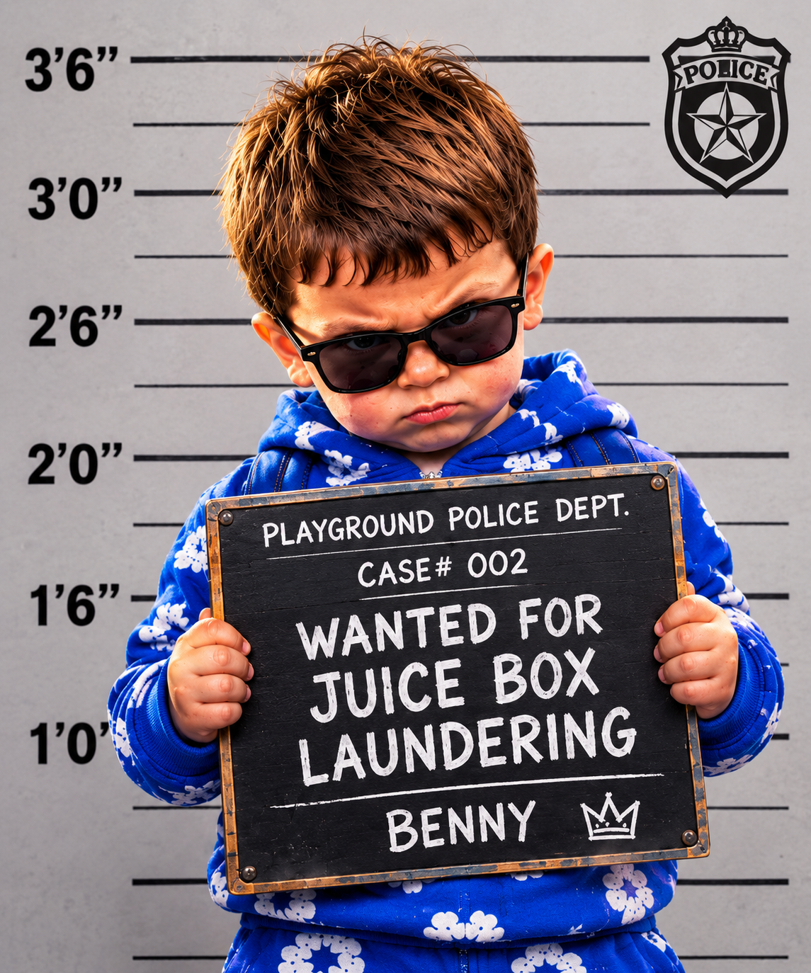 Benny mugshot